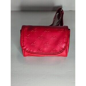 American Girl Red Star Embossed Wristlet for Belt Girl's Wristlet Fanny Pack